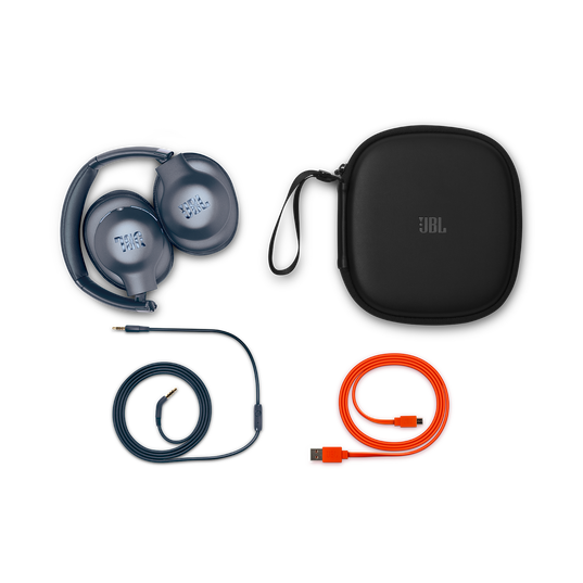 JBL EVEREST™ ELITE 750NC - Steel Blue - Wireless Over-Ear Adaptive Noise Cancelling headphones - Detailshot 2